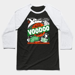 Midnite Voodoo Party Baseball T-Shirt